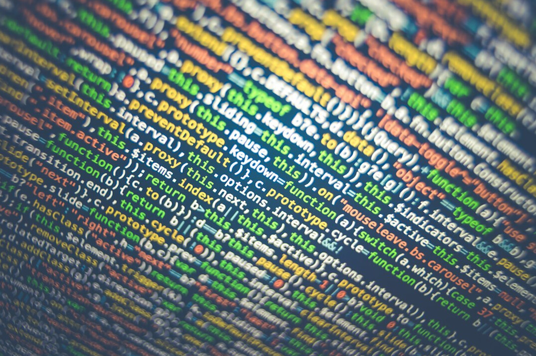 abstract code lines