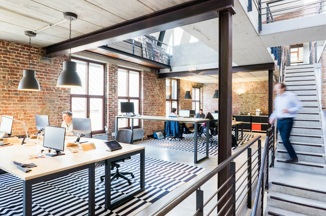 modern office workspace
