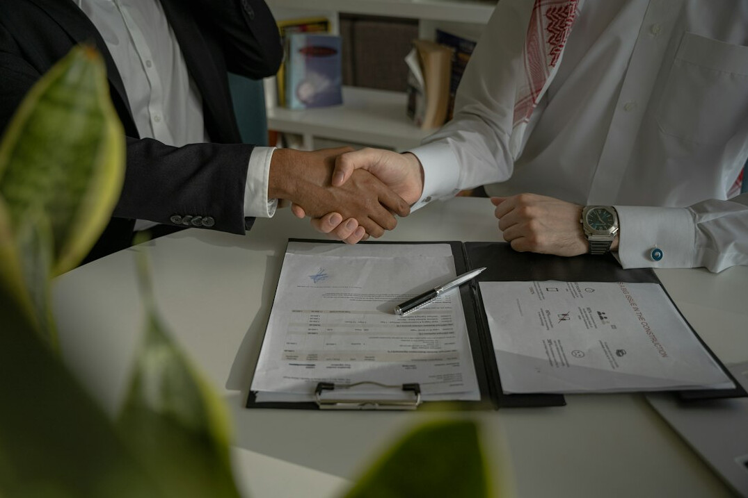 insurance agent talking